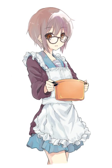 nagato yuki (suzumiya haruhi no yuuutsu) drawn by nanabuluku