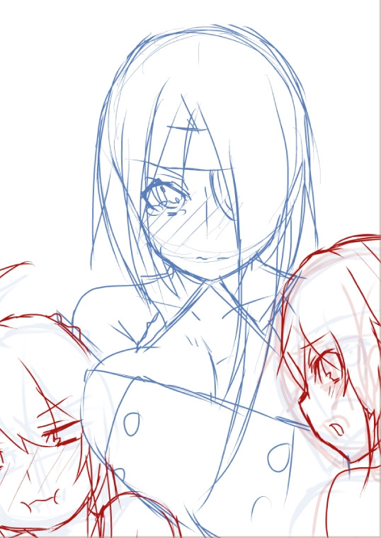 lilka eleniak, kanon, and tim rhymeless (wild arms and 1 more) drawn by johnny_funamushi