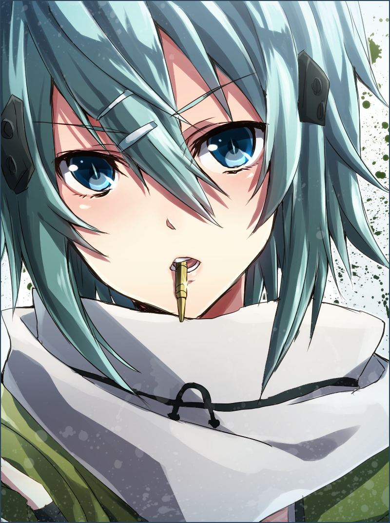sinon (sword art online) drawn by keita_(tundereyuina)