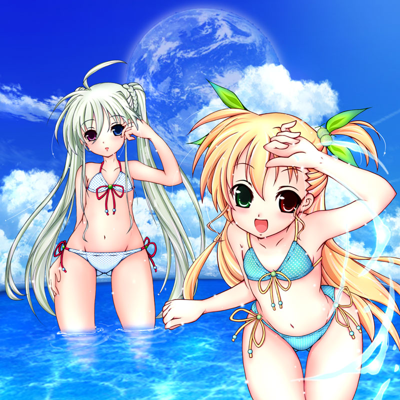 vivio and einhard stratos (lyrical nanoha and 1 more) drawn by rizu_(zero-hime)