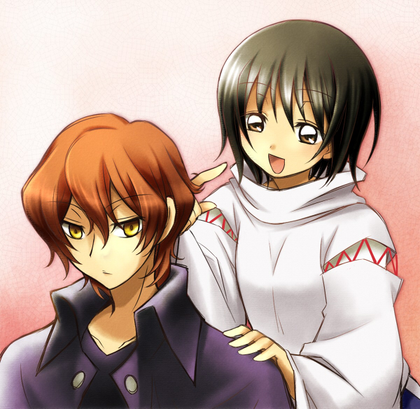keikain yura and keikain mamiru (nurarihyon no mago) drawn by aosa_(michikusakan)