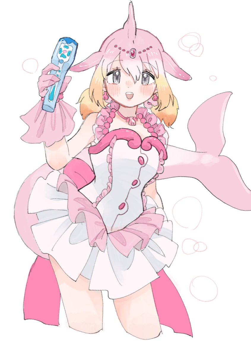 nanami lucia and chinese white dolphin (kemono friends and 1 more) drawn by shimazoenohibi