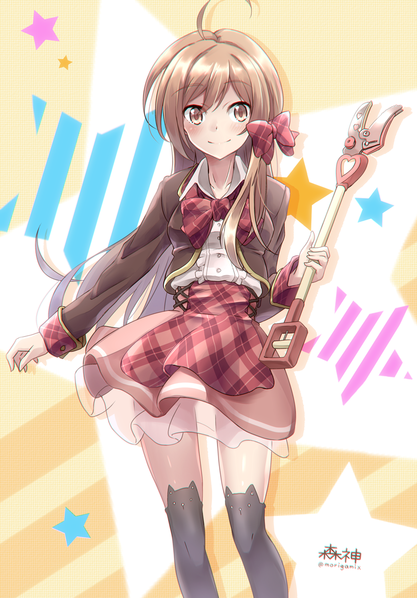 hoshina nana (chou idol densetsu oomori anko) drawn by morigami_(morigami_no_yashiro)