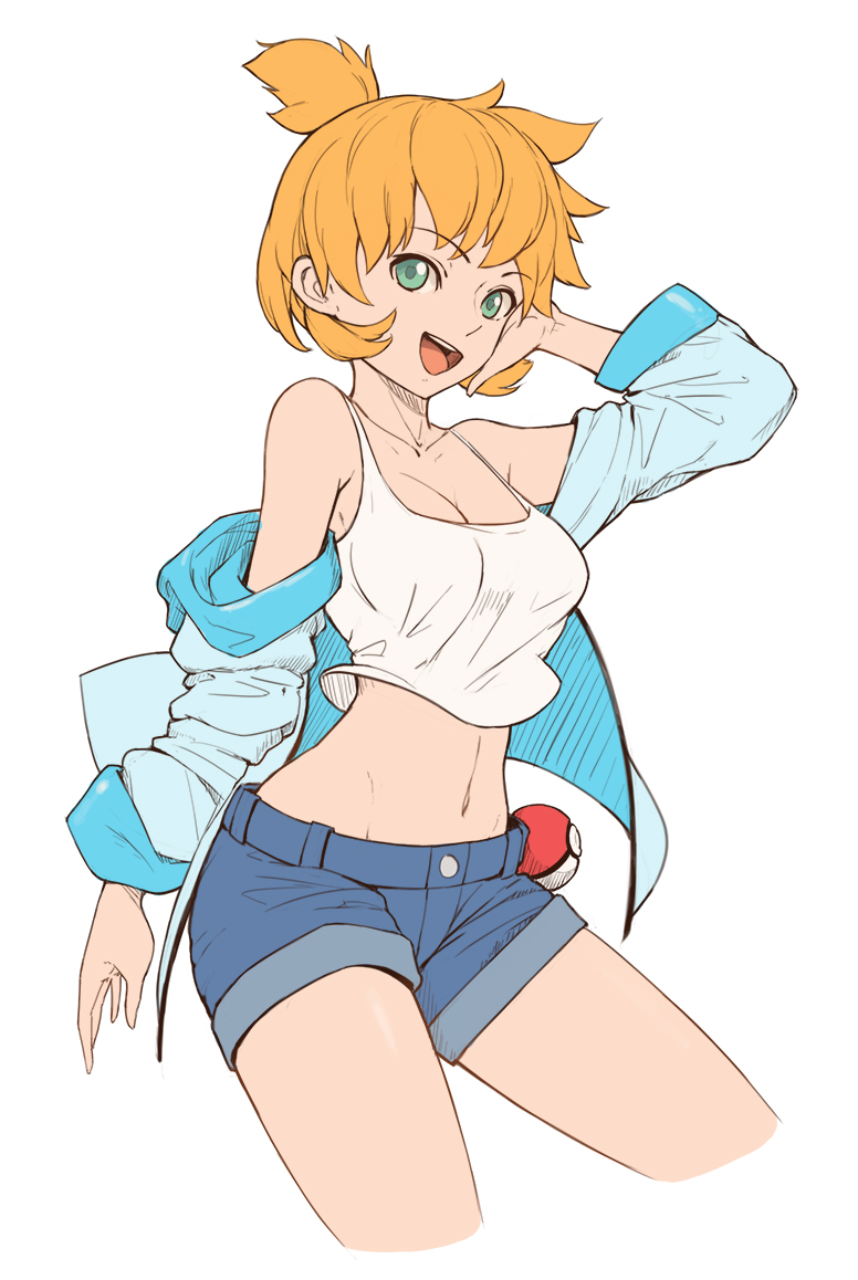misty (pokemon and 2 more) drawn by tsuki_suigetsu