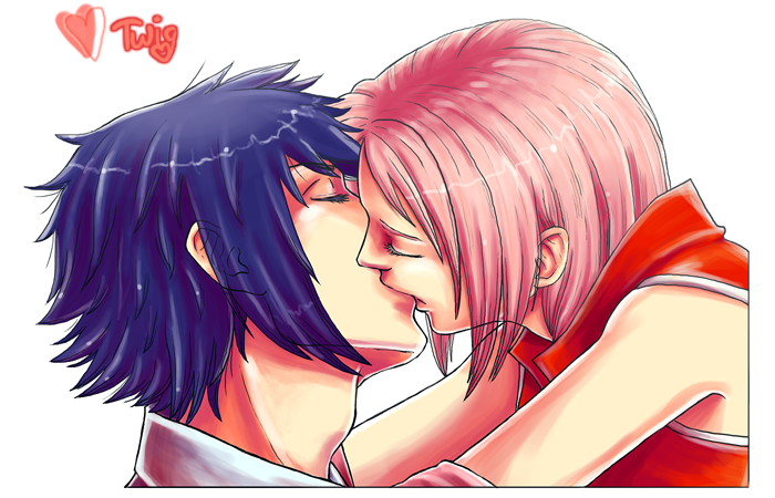 haruno sakura and uchiha sasuke (naruto and 1 more)