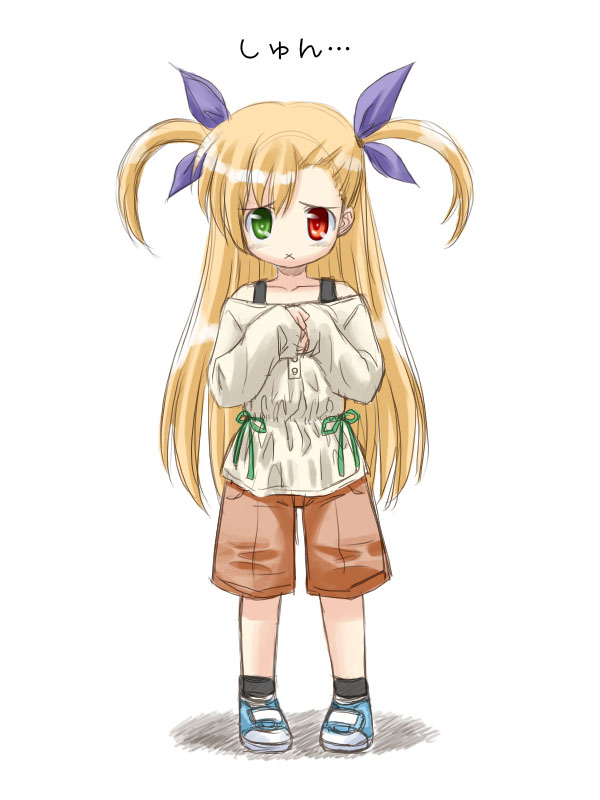 vivio (lyrical nanoha and 1 more) drawn by kakitsubata_tsukune