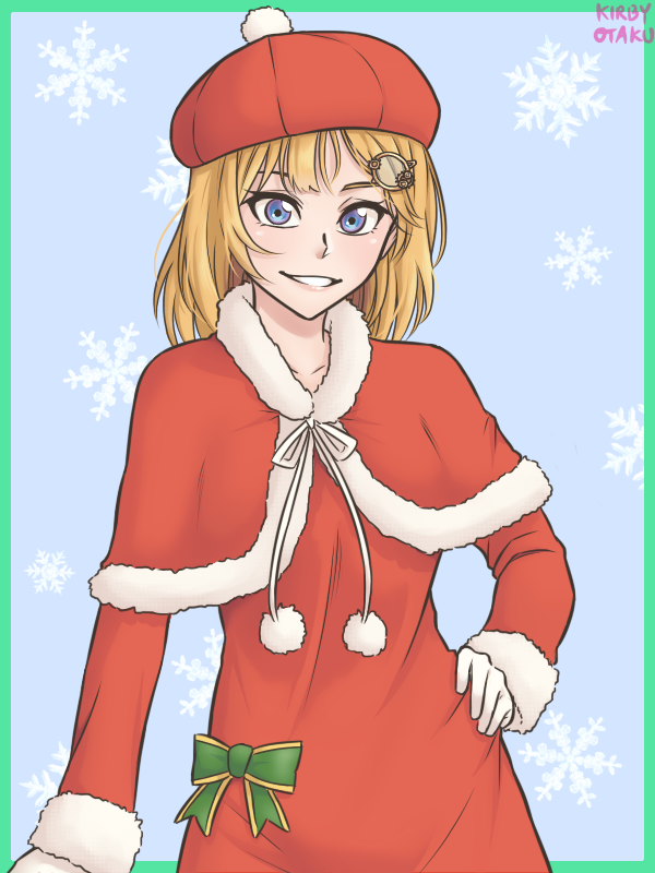 watson amelia (hololive and 1 more) drawn by kirby_otaku
