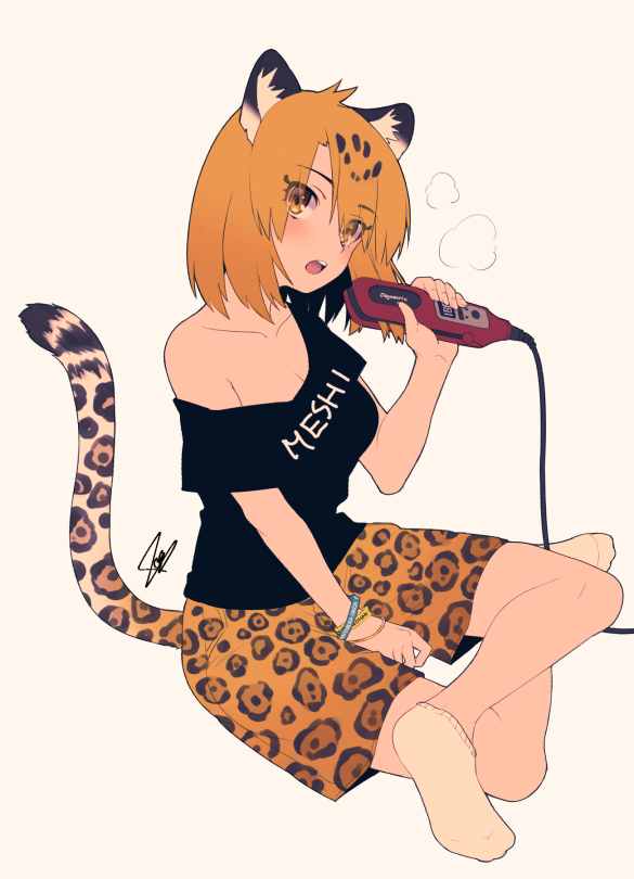 jaguar (kemono friends) drawn by hatagaya