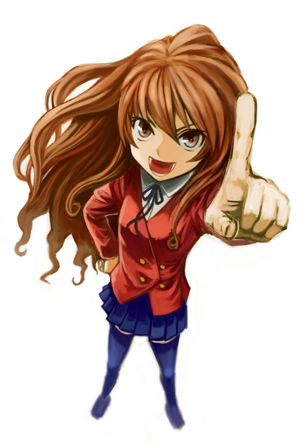 aisaka taiga (toradora!) drawn by teramura_hirokazu