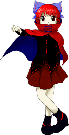 sekibanki (touhou and 1 more) drawn by zun_(artist)
