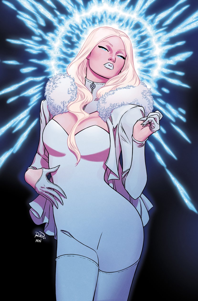 emma frost (marvel and 1 more) drawn by matt_wilson and russell_dauterman