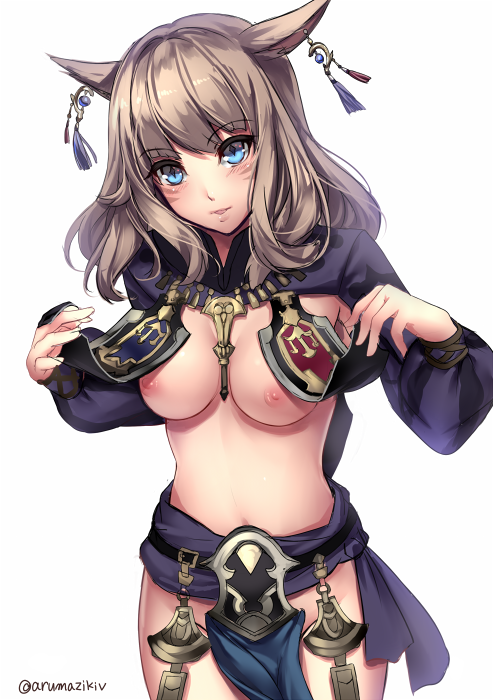 warrior of light (final fantasy and 1 more) drawn by aruma_jiki