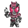 kamen rider decade and kamen rider decade complete form (kamen rider and 1 more) drawn by eou