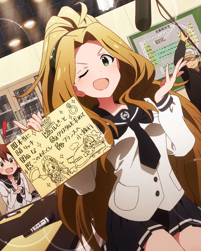kasuga mirai and nikaido chizuru (idolmaster and 1 more)
