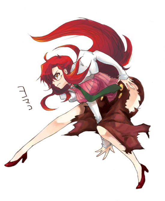 yoko littner and yomako (tengen toppa gurren lagann) drawn by himukai_yuusuke