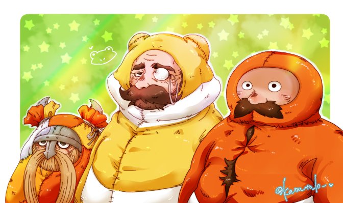 senshi, eisen, and denken (sousou no frieren and 1 more) drawn by kano_(kano_to10)