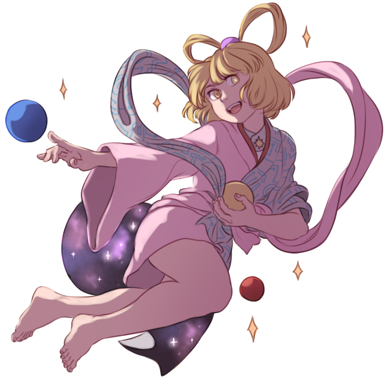 kanpukuguu otohime (original and 2 more) drawn by mefomefo