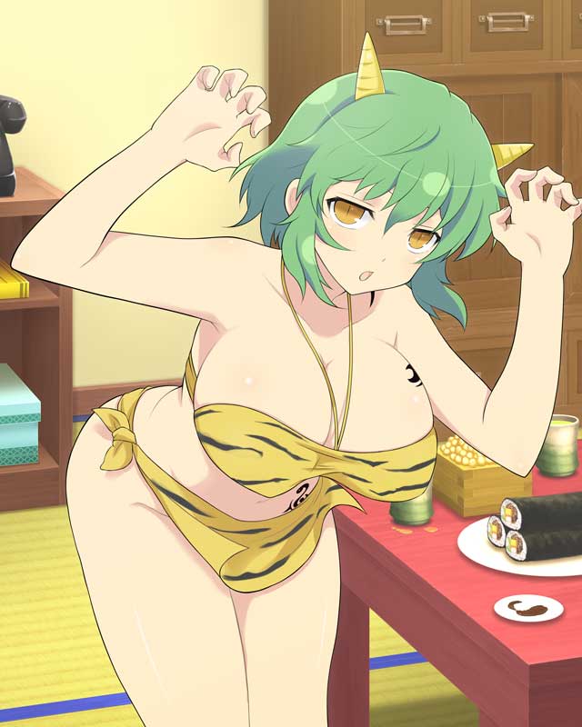 hikage (senran kagura and 1 more) drawn by yaegashi_nan