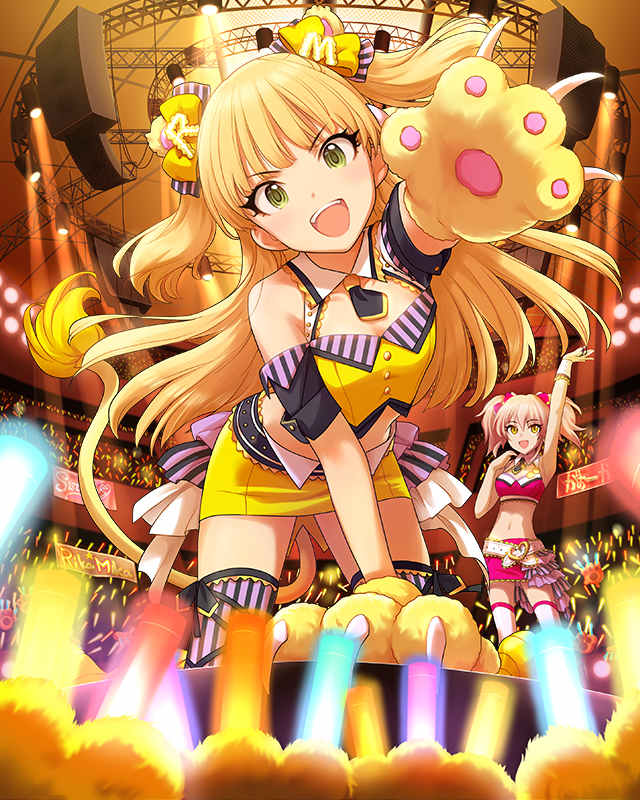 jougasaki mika and jougasaki rika (idolmaster and 1 more)