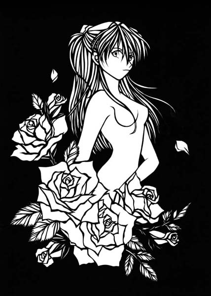 souryuu asuka langley (neon genesis evangelion) drawn by noanoan