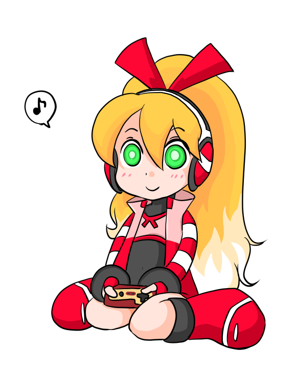 call and call f (mighty no. 9) drawn by shilfy_yo