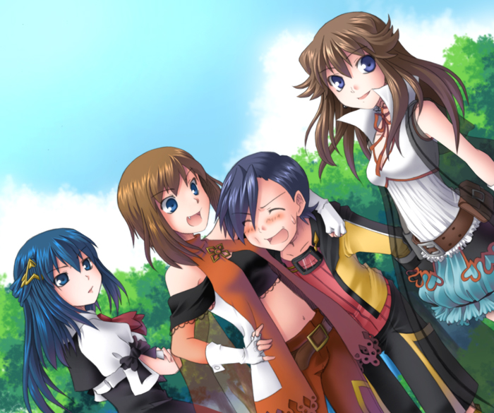 dawn, may, ethan, and green (pokemon and 1 more)