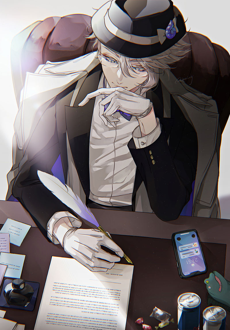 azul ashengrotto (twisted wonderland) drawn by shinsuke_(moccori)