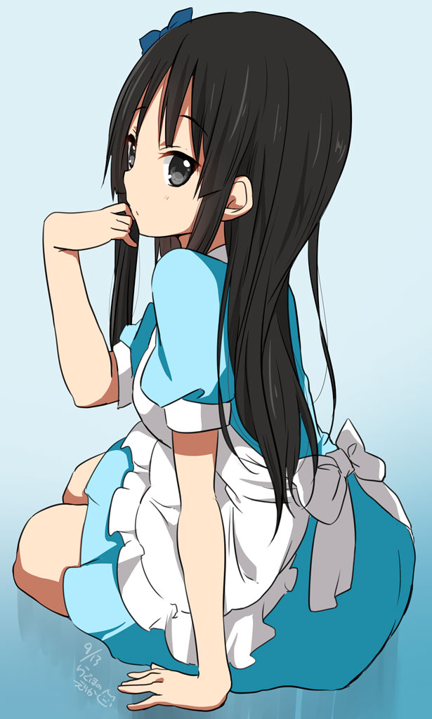 akiyama mio (k-on!) drawn by ragho_no_erika