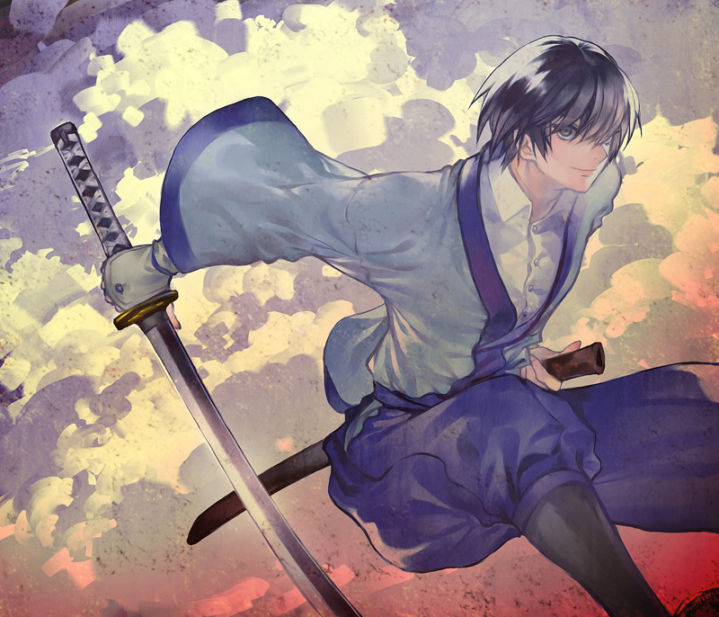 seta soujirou (rurouni kenshin) drawn by yumeko_(yumeyana_g)