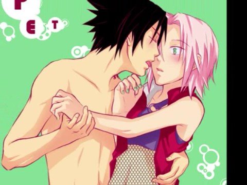 haruno sakura and uchiha sasuke (naruto) drawn by samurai-pet
