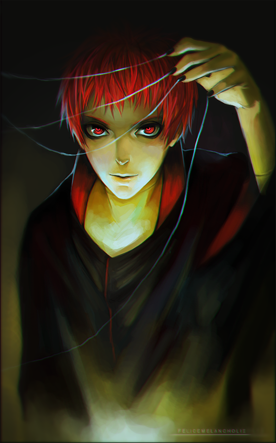 sasori (naruto and 1 more) drawn by felice