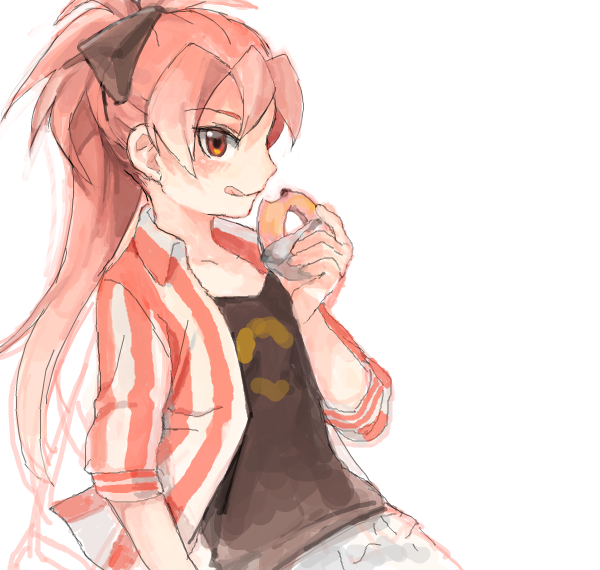 sakura kyoko (mahou shoujo madoka magica) drawn by yoplait
