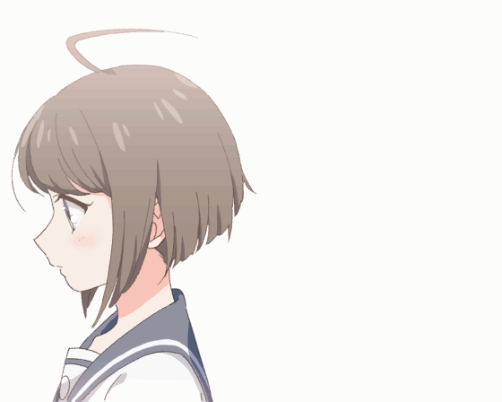 naegi komaru (danganronpa and 1 more) drawn by shirakino