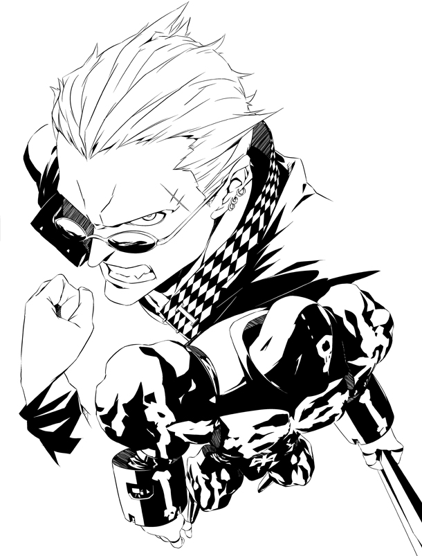 tatsumi kanji (persona and 1 more) drawn by hei_jin