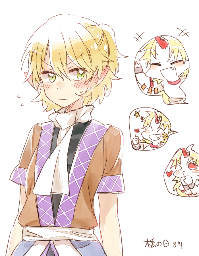 mizuhashi parsee and hoshiguma yuugi (touhou) drawn by 6_(yuchae)