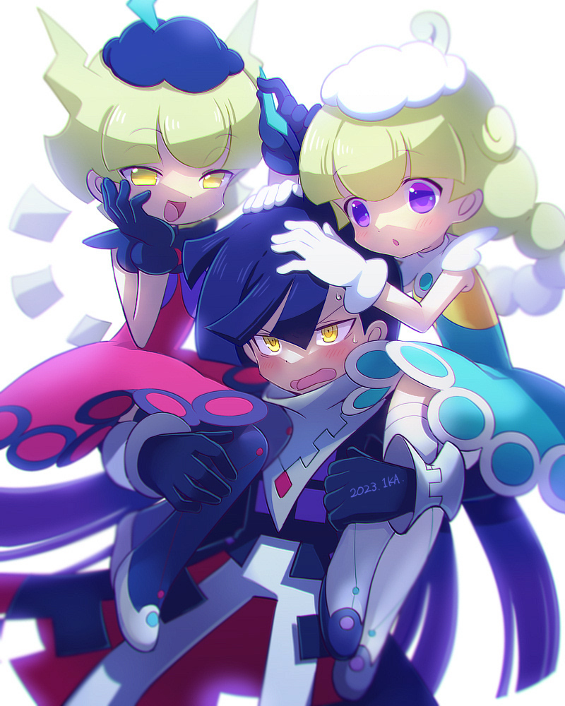 squares and marle (puyopuyo and 1 more) drawn by burippoi