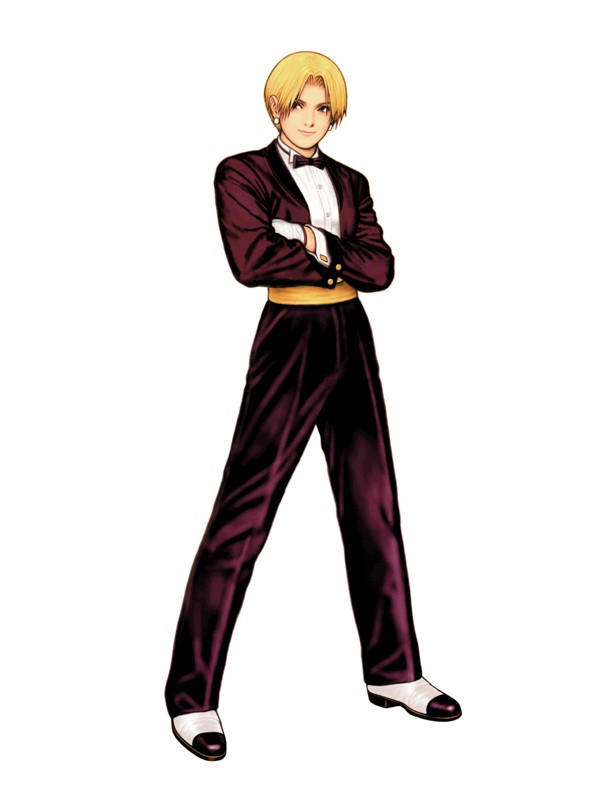 king (the king of fighters and 3 more) drawn by mori_toshiaki