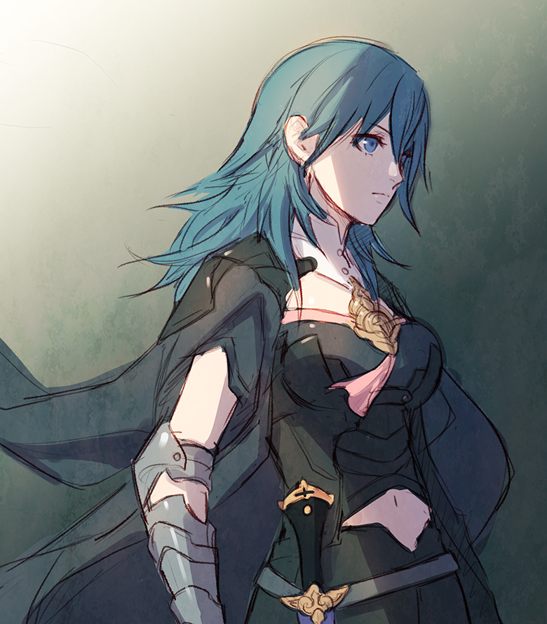 female byleth (fire emblem and 1 more) drawn by evilgun