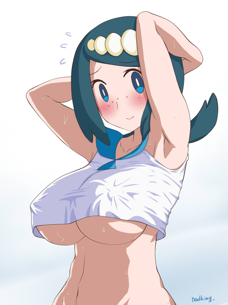 lana and lana's mother (pokemon and 1 more) drawn by akadama