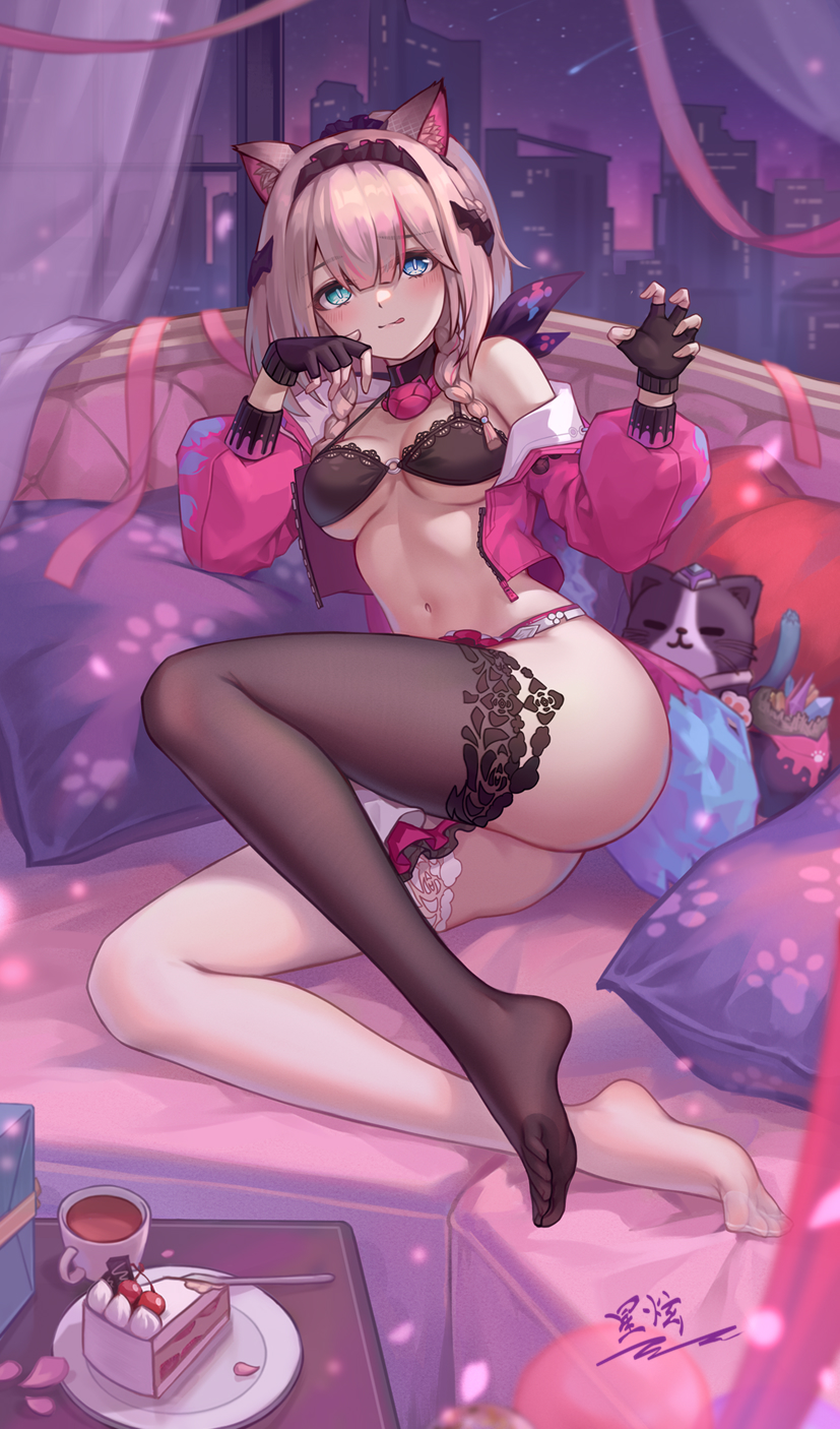 pardofelis (honkai and 1 more) drawn by yelan_xing_xuan