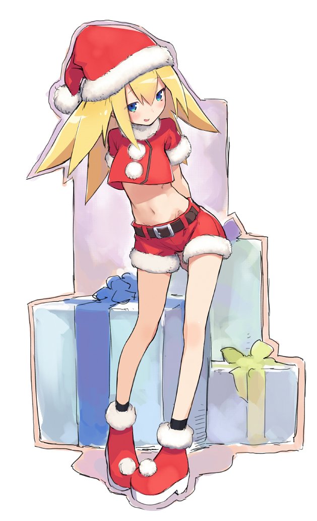 roll caskett (mega man and 1 more) drawn by jiyu2