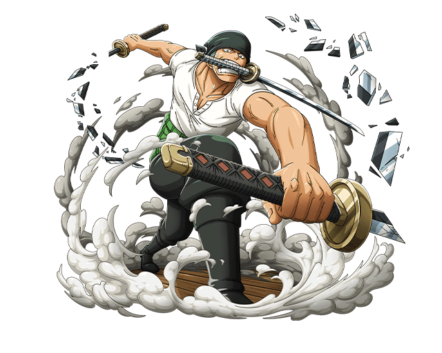 roronoa zoro (one piece and 1 more)