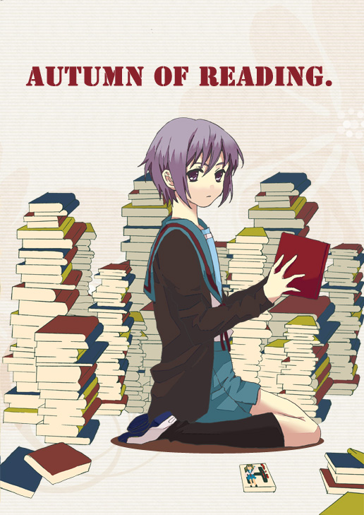nagato yuki (suzumiya haruhi no yuuutsu) drawn by asahi_(twilight)
