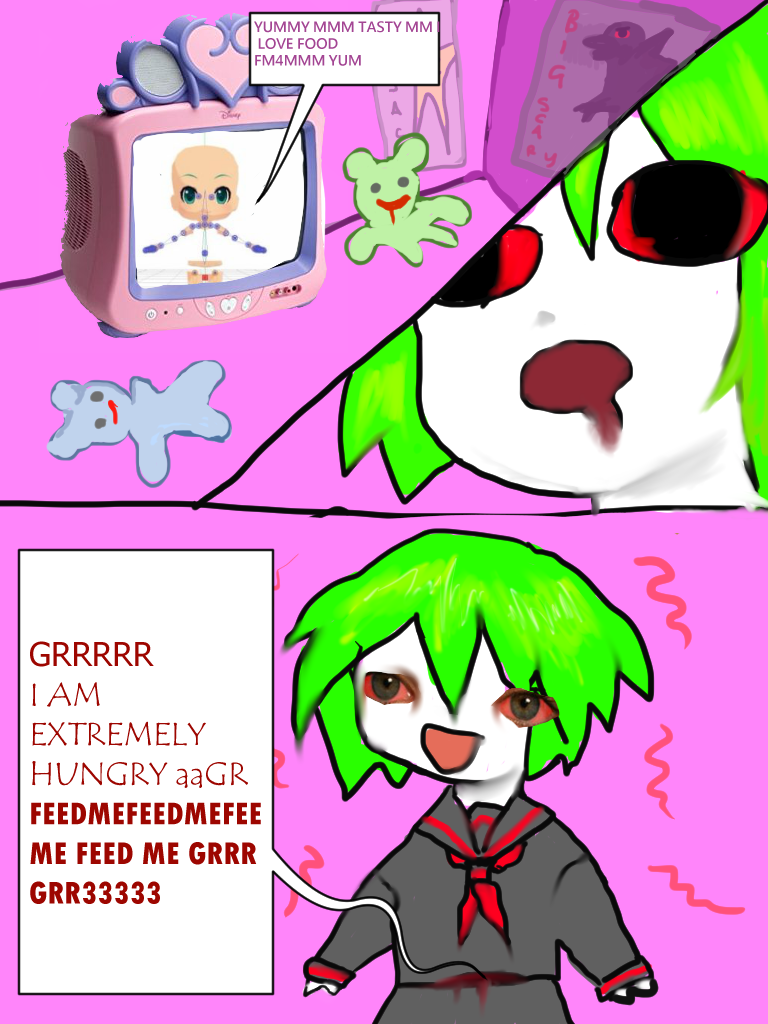 greengirl (rgb paw and 1 more) drawn by yogurt200