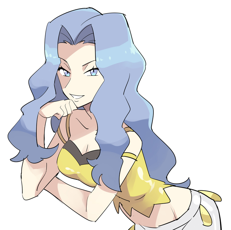 karen (pokemon and 1 more) drawn by momoji_(lobolobo2010)