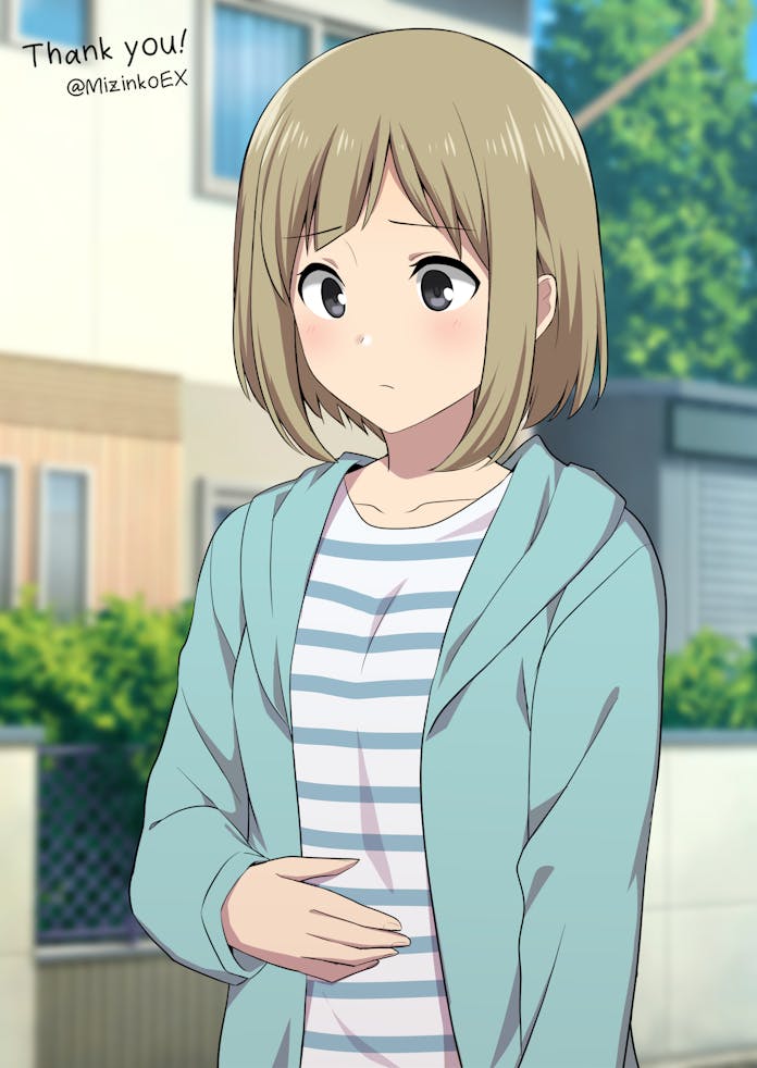 tsutsuji (etra-chan wa mita!) drawn by mizinkoex
