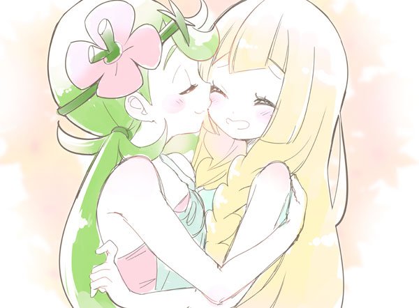 lillie and mallow (pokemon and 1 more) drawn by chorimokki