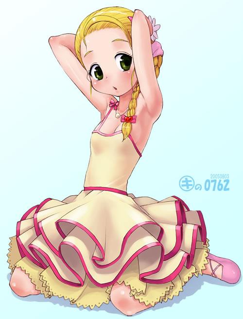 kujou hikari (precure and 2 more) drawn by kei_jiei