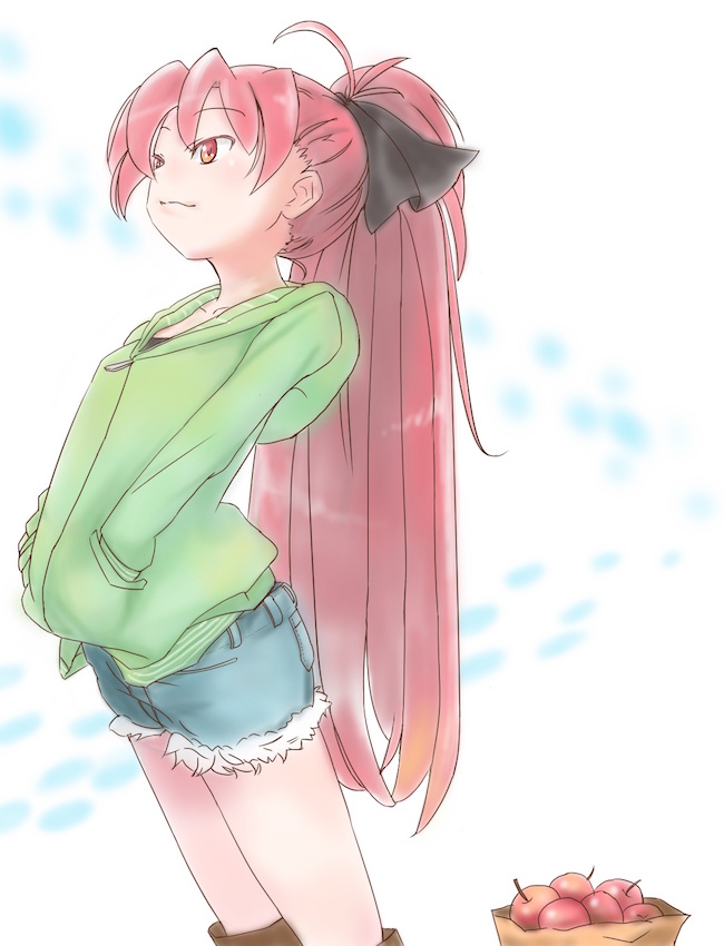 sakura kyoko (mahou shoujo madoka magica) drawn by burikan