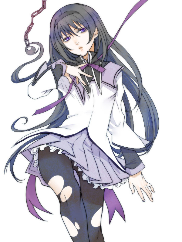akemi homura (mahou shoujo madoka magica) drawn by zuwai_kani